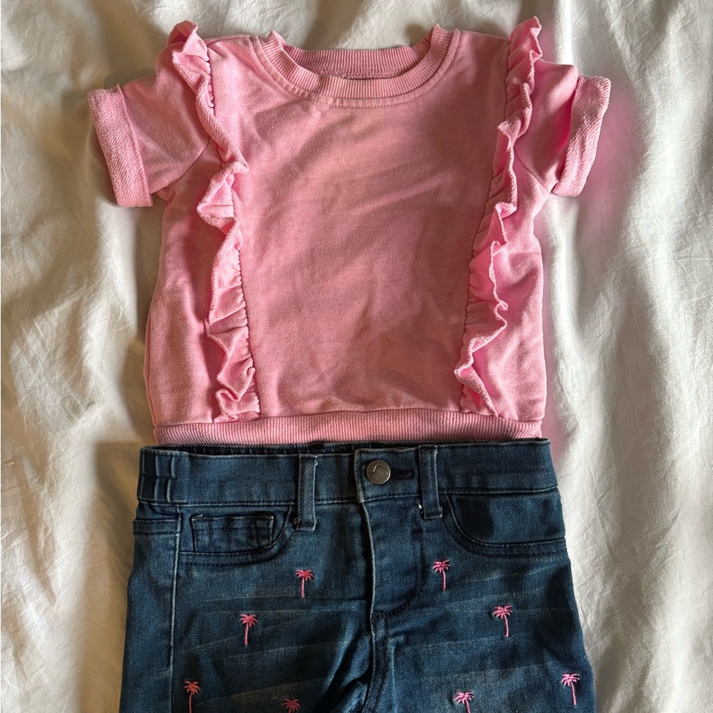 Girls Joe Jeans Set